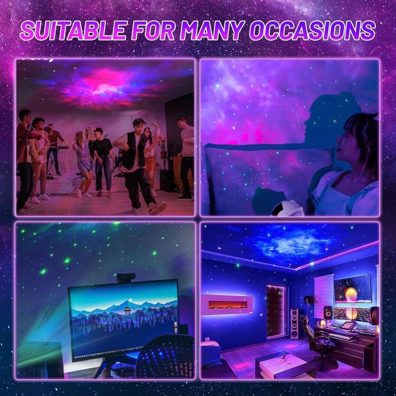 VELOCIOUS Astronaut Galaxy Projector with Remote Control 360 Adjustable Timer Perfect for Kids Adults Bedrooms Gaming Rooms Home and Parties White Color - Image 4