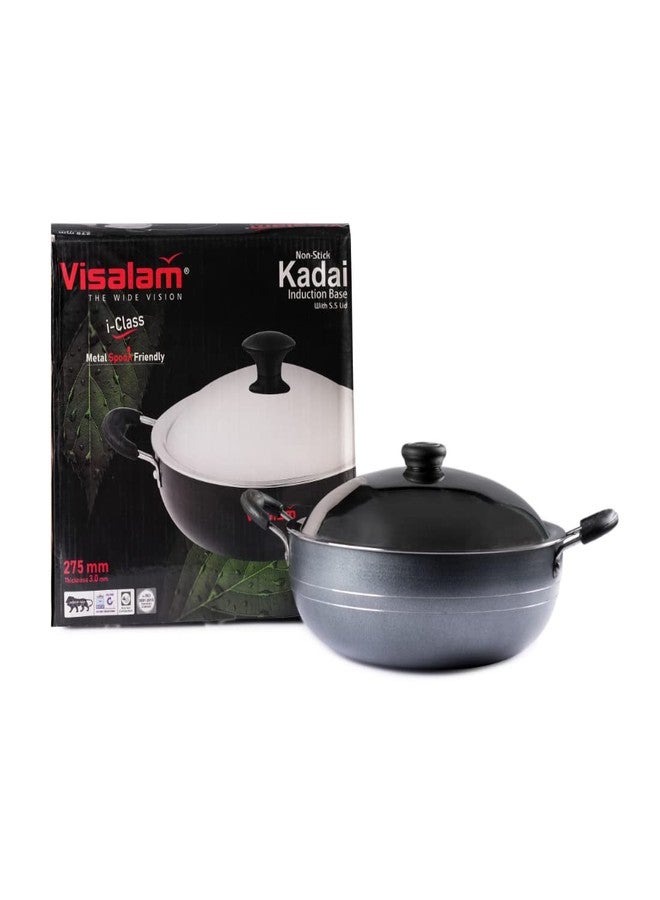 Visalam I-Class Induction Kadai with Closer (230mm Dia, Thick -3mm) - Image 3
