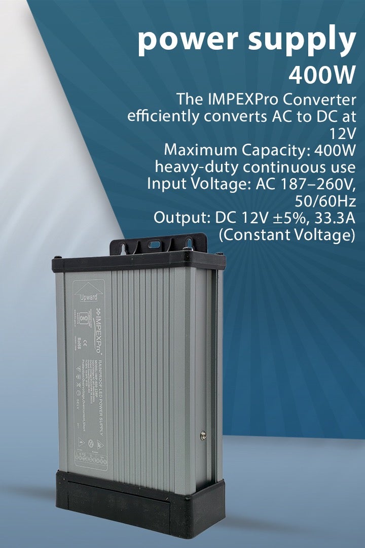 IMPEXPro Golden Series Transformer 400W-12V - Image 1