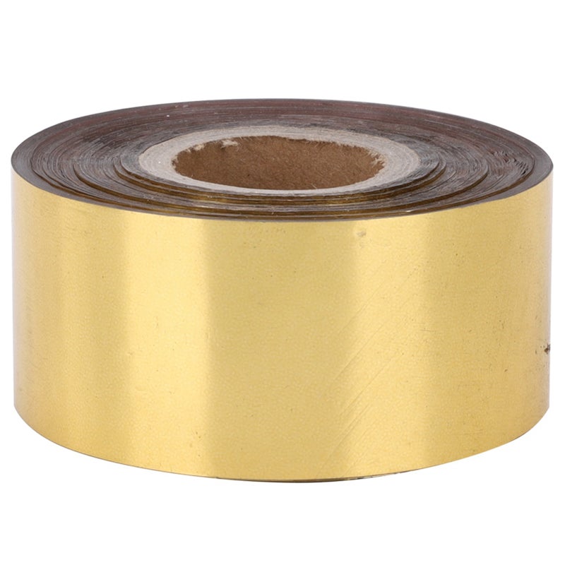Hot Stamping Foil Paper Leather Cloth Package Box DIY Decoration Accessories 3cm Width 120 Meters/ RollGold - Image 2
