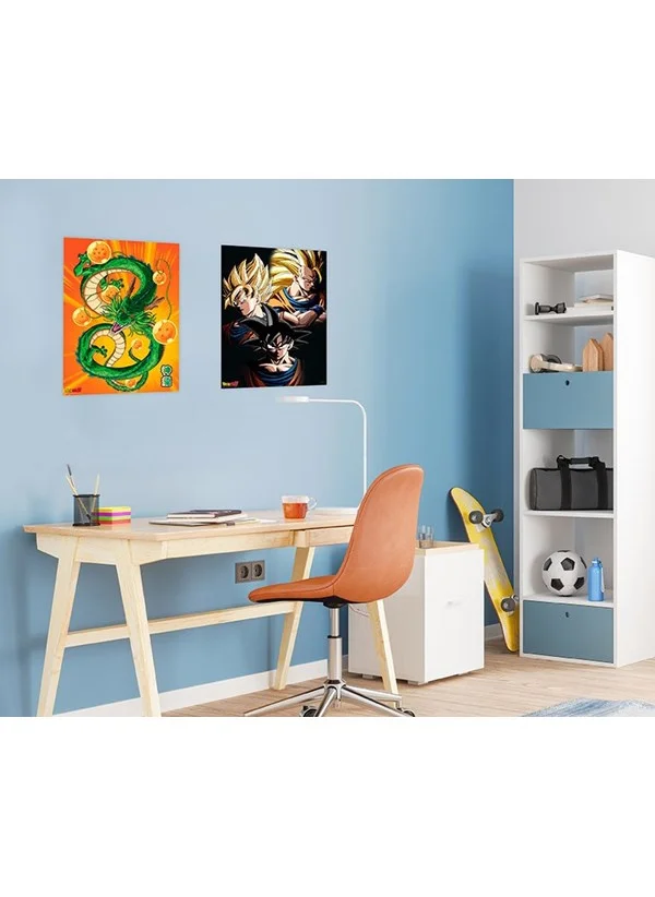 أبيستايل Abystyle Dragon Ball Chibi and Goku & Shenron 2 pcs (52x38cm) Posters