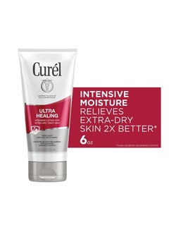 Curel Curél Ultra Healing Body Lotion, Moisturizer for Extra Dry Skin, Body and Hand Lotion with Advanced Ceramide Complex and Hydrating Agents, 6 Ounce (Pack of 2)  - Image 2
