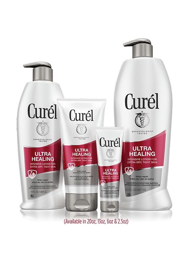 Curel Curél Ultra Healing Body Lotion, Moisturizer for Extra Dry Skin, Body and Hand Lotion with Advanced Ceramide Complex and Hydrating Agents, 6 Ounce (Pack of 2) - Image 4