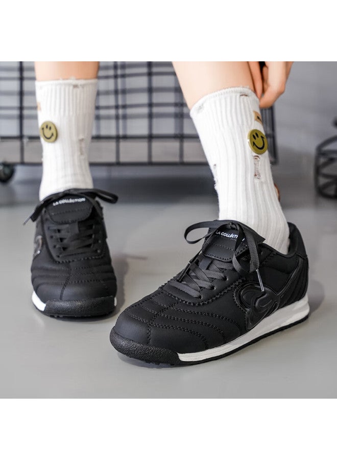 Aigle Women's Sneakers  New Casual Training Shoes Floral Trendy Versatile La Black Size 40 - Image 4