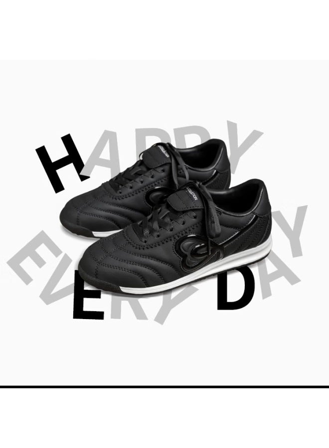 Aigle Women's Sneakers  New Casual Training Shoes Floral Trendy Versatile La Black Size 40 - Image 5