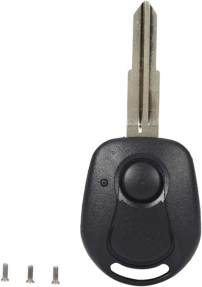 HEEPDD Black 2 Button Remote Key Case, Compact Design for SsangYong Actyon Kyron Rexton, Convenient Storage Black 2 Button Remote Key Case, ABS Material, Nan Automotive Electronics - Image 5