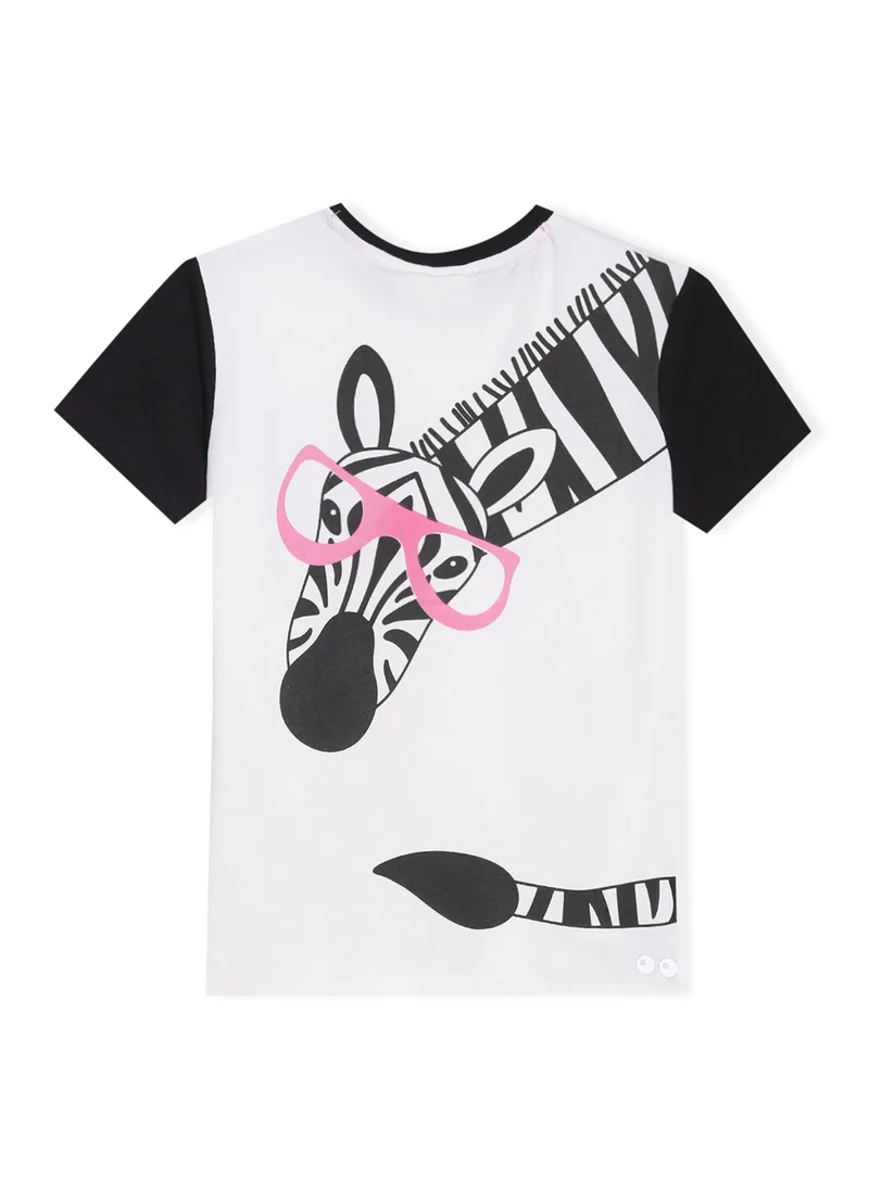 Pilolo Zany Zebra Tee