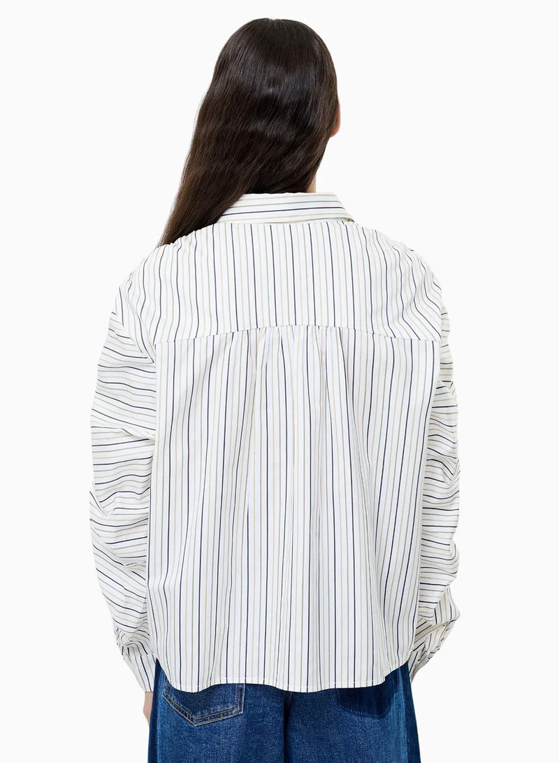 فرنش كونكشن كامبريا مخطط قطن