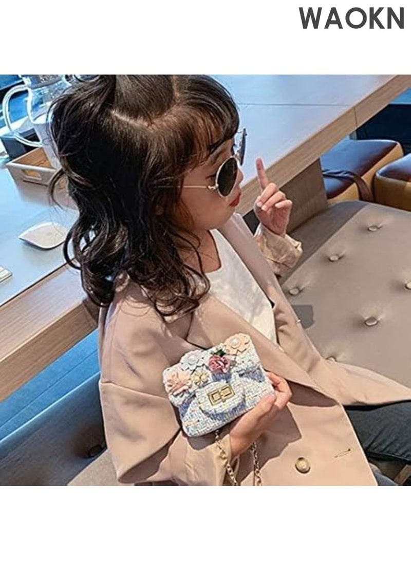 WAOKN Bunny Sling Bag with Chain - Cute Crossbody Purse for Women & Girls - Adjustable Shoulder Bag with Bunny Ears Design - Stylish Mini Handbag for Teens, Kids & Women - Perfect Gift for Birthday, Party (Blue) - Image 5