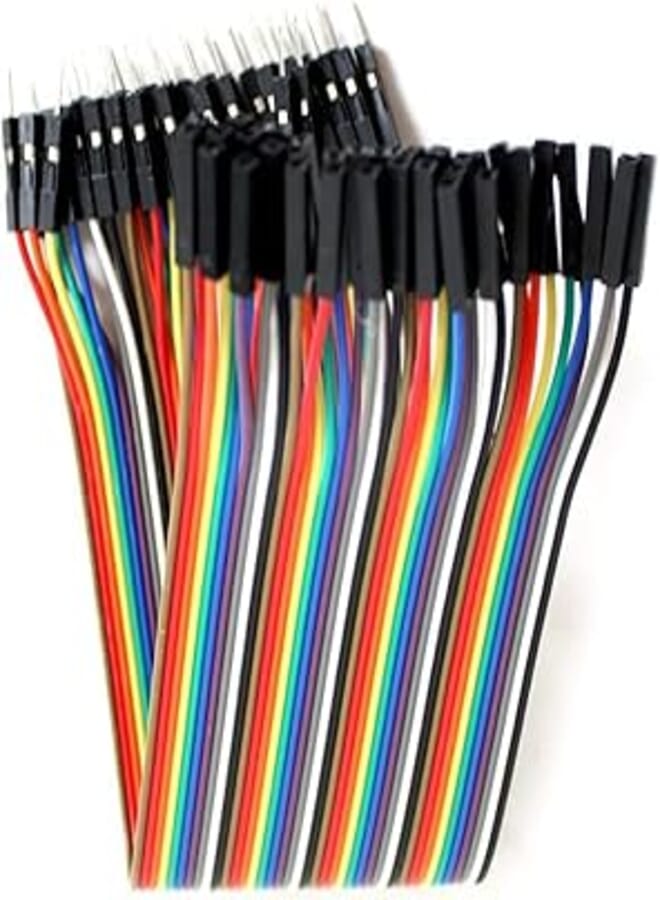OR 40-pink DuPont Cable Wire Jumper Male to Female 20CM Cable Multicolored Dupont Breadboard Cable for Arduino