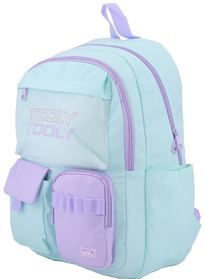 TOOLY TOOLY Backpack, School Bag, Casual Bag, Fashion Backpack, Travel Backpack, office and College Backpack with Adjustable Straps, Multiple Pockets 44 cm
