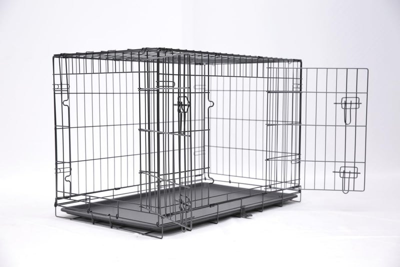 Urban pets قفص الكلاب القابل للطي من أوربان بيتس - حجم كبير 91x56x63 سم - Image 2