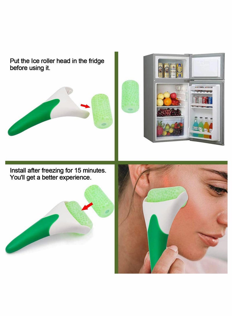 Excefore Jade Roller Massage Gua Sha Facial Tools Set, 4 PackGua Sha Massage Tool for Face and Full Body, Wrinkles Anti-Aging and Eye Puffiness, Keeping Youthful Skin Tone - Image 5