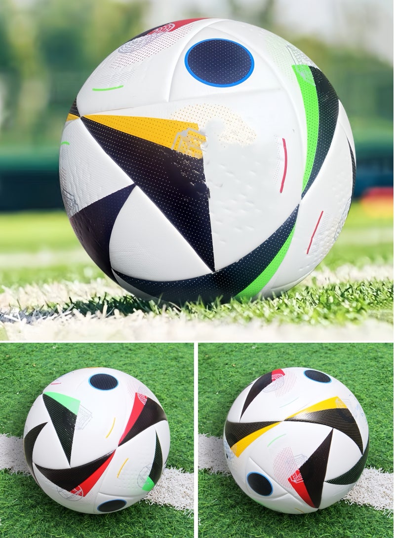 Football Soccer Ball, Thermal Bonded, Size 5 - Image 1