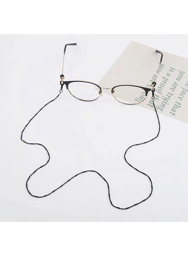 Generic Black Glasses Chain And Cords Lanyard Set Anti - Lost - Face Mask Chain Holder Around Neck - Image 4