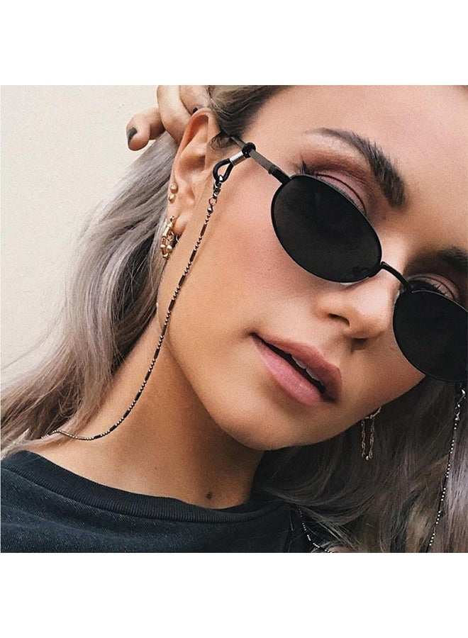 Generic Black Glasses Chain And Cords Lanyard Set Anti - Lost - Face Mask Chain Holder Around Neck - Image 1