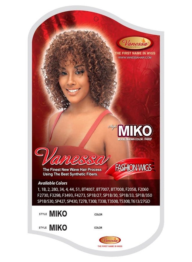 VANESSA Full Cap, Synthetic, Vanessa Fashion Wig, Wigs - MIKO (F2730) - Image 5