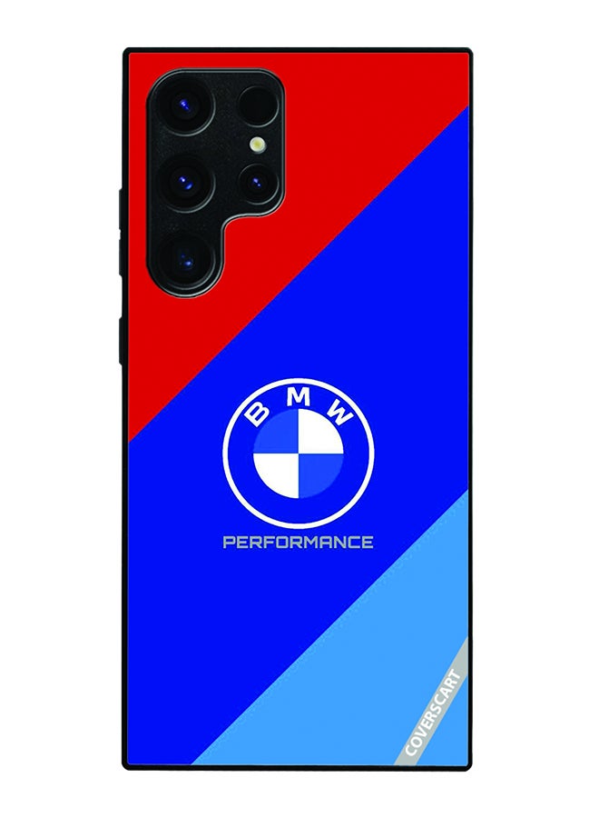 COVERSCART Protective Case Cover For Samsung Galaxy S24 Ultra Bmw Logo Design Multicolour