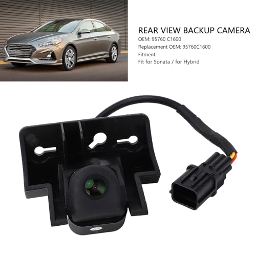 ciciglow Backup Camera for Sonata 2018 2019, Car Rear View Camera, 95760 C1600 Parking Assist Camera Replaces, High Resolution Reverse Camera, Anti Fog Lens, ciciglowf7g4zntpbx - Image 2