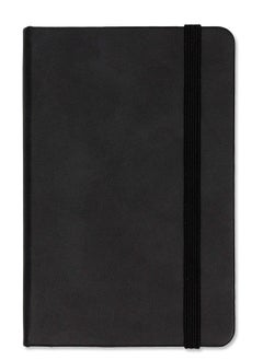 KASTWAVE Small Notebook, A6 Notebooks, Pocket Notebook Note Pads Small Notebooks Hardback Notebook A6 Notepad Journal 160 Pages (80 Sheets) Black  - Image 1