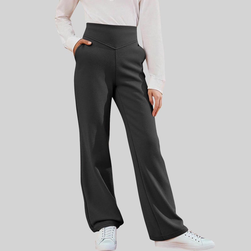 European and American Cross-Border High-Waisted Casual Fashion Wide Leg Pants, Long Length, Drapey and Slimming for Women