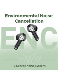 Trands Trands Dual Noise Cancellation Wireless Earbuds  - Image 3
