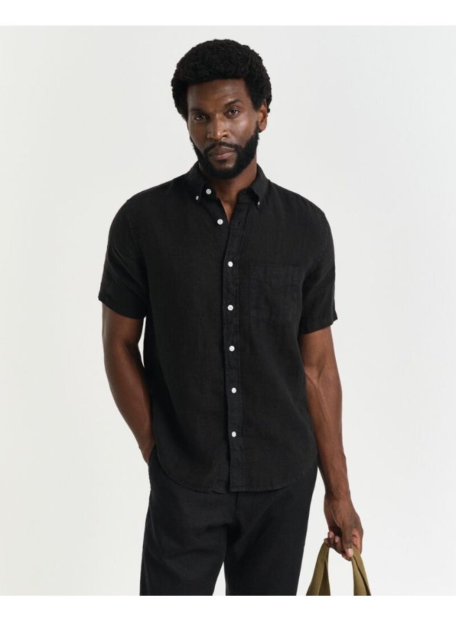 GANT REG GMNT DYED LINEN SHIRT - Image 3