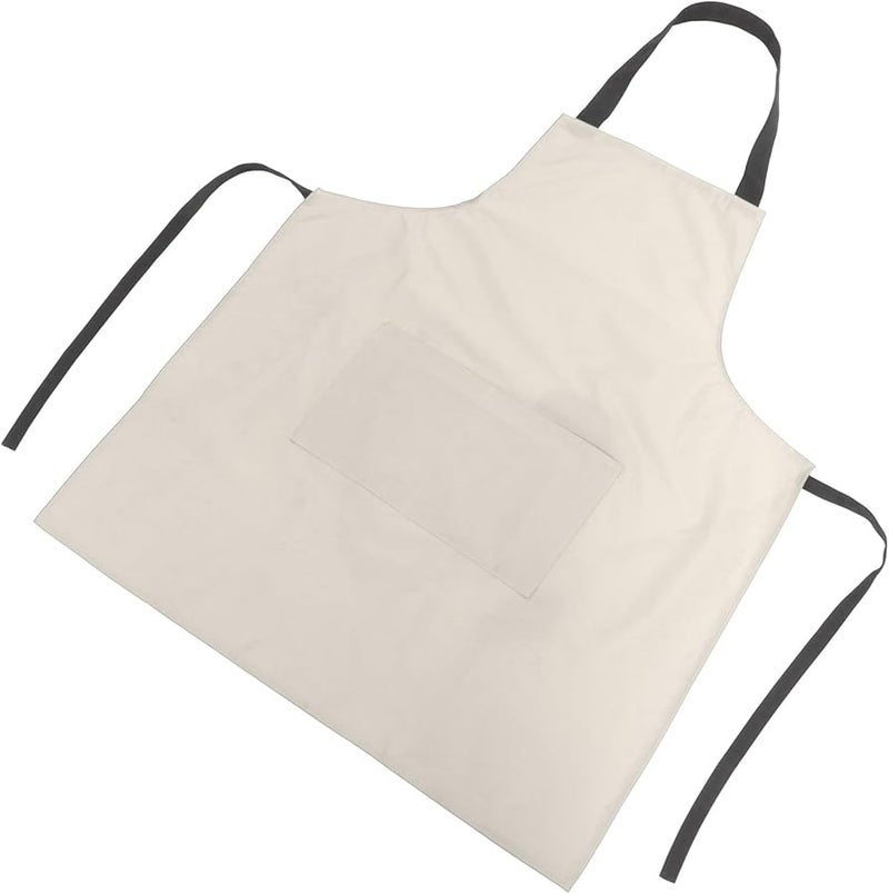 PVC Kitchen Apron Oil Resistant With Large Pocket Easy Clean For Home And Restaurant - Image 1