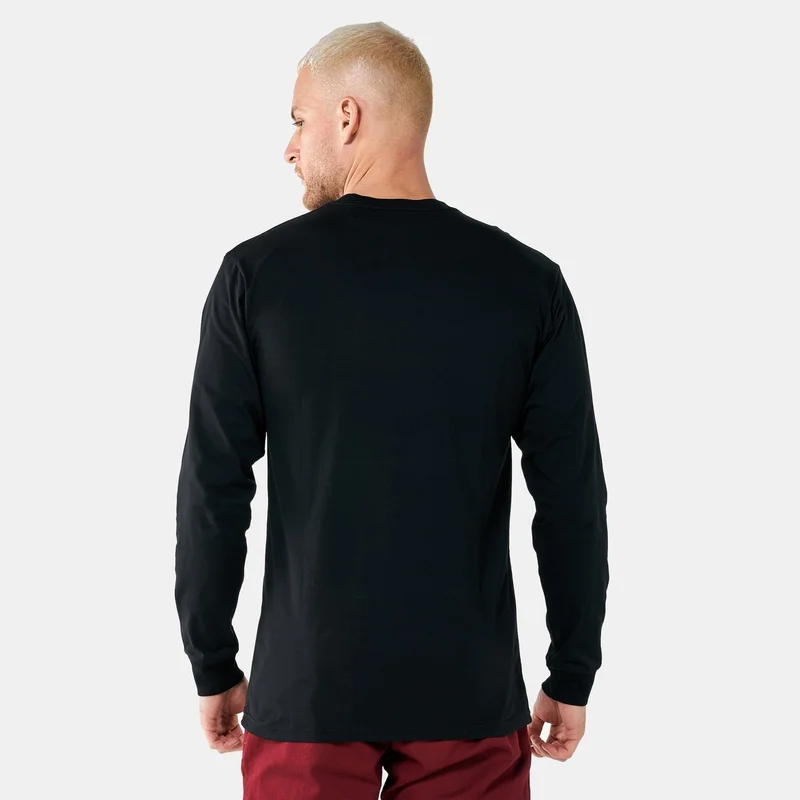 VANS Men's Left Chest Hit Long Sleeve T-Shirt