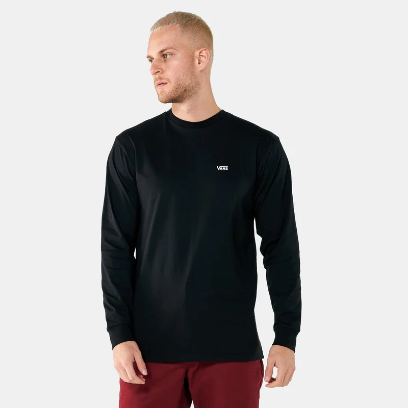 VANS Men's Left Chest Hit Long Sleeve T-Shirt