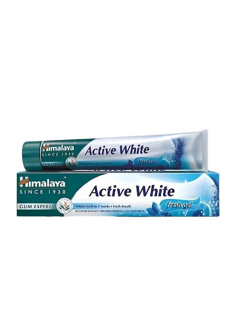 Himalaya Active White Fresh Gel Toothpaste 100ml(130)g 