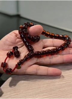 Personal Touch German Faturan Bakelite Prayer Beads For Men 33 Beads 10.5mm x 9mm  - Image 2