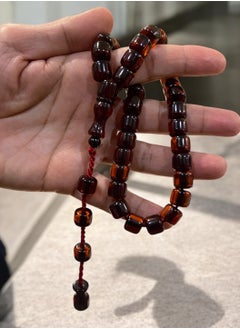 Personal Touch German Faturan Bakelite Prayer Beads For Men 33 Beads 10.5mm x 9mm  - Image 5