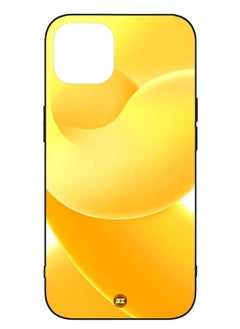 Service Zone Protective Printed Mobile Cover Yellow Pattern For Apple iPhone 11 Pro Max 