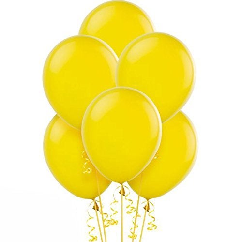 Evisha 4 Pcs Pooh Cartoon Character Foil and 25 Pcs Yellow Latex Balloons - Image 4