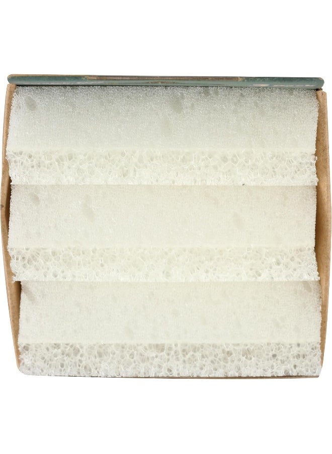 Scrub Daddy - Scrub Daddy Sponge Daddy Dyeless Sponges White - Image 1