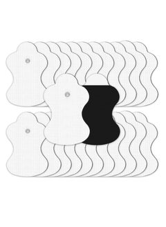TENS Unit Replacement Pads, 24Pcs Compatible with Omron, Long Life Pads