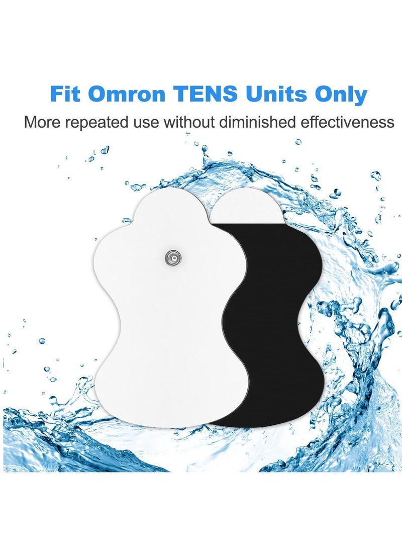 Y&D - TENS Unit Replacement Pads, 24Pcs Compatible with Omron, Long Life Pads - Image 1