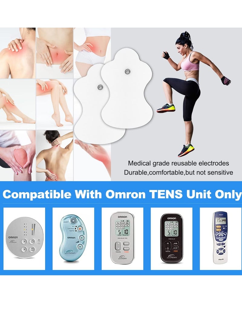 Y&D - TENS Unit Replacement Pads, 24Pcs Compatible with Omron, Long Life Pads - Image 1