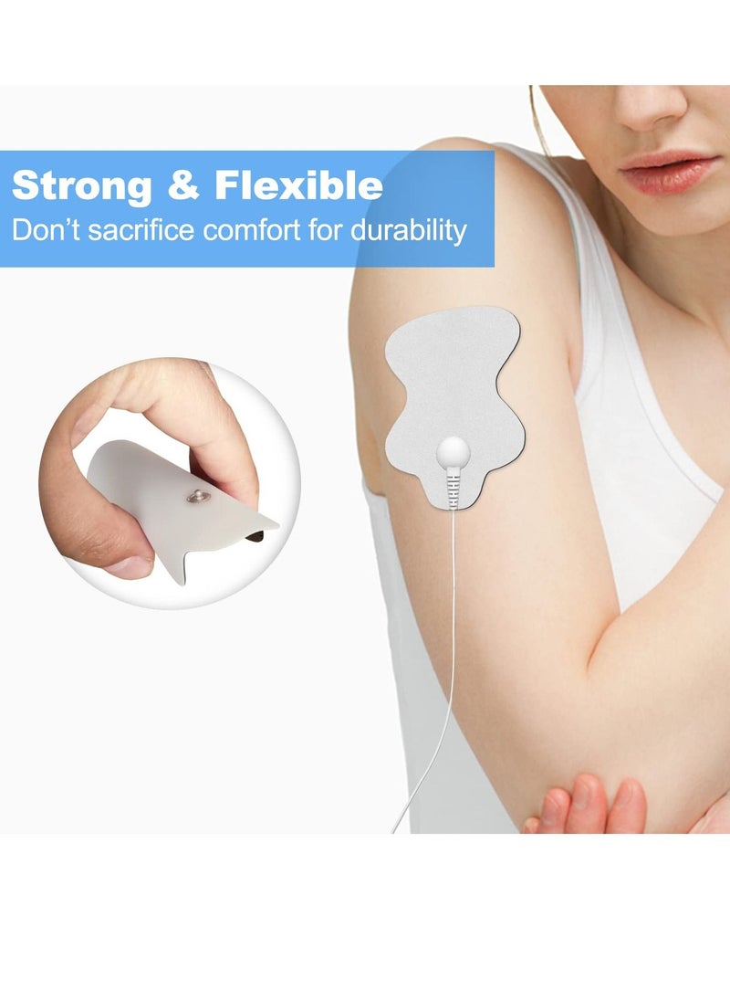Y&D - TENS Unit Replacement Pads, 24Pcs Compatible with Omron, Long Life Pads - Image 1