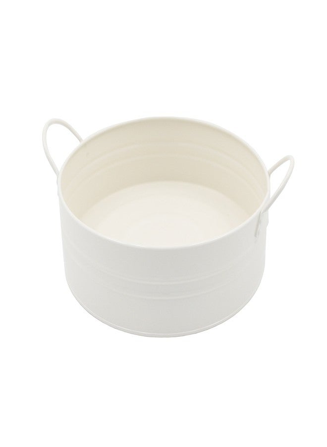 Kiddison Metal Basin with Handles (Cream) - Image 2
