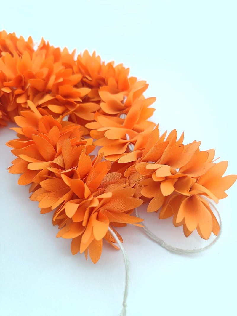 advancedestore Artificial Bun Juda Maker Flower Gajra Hair Accessory for Women and god 10 inch combof pack of 2 - Image 4