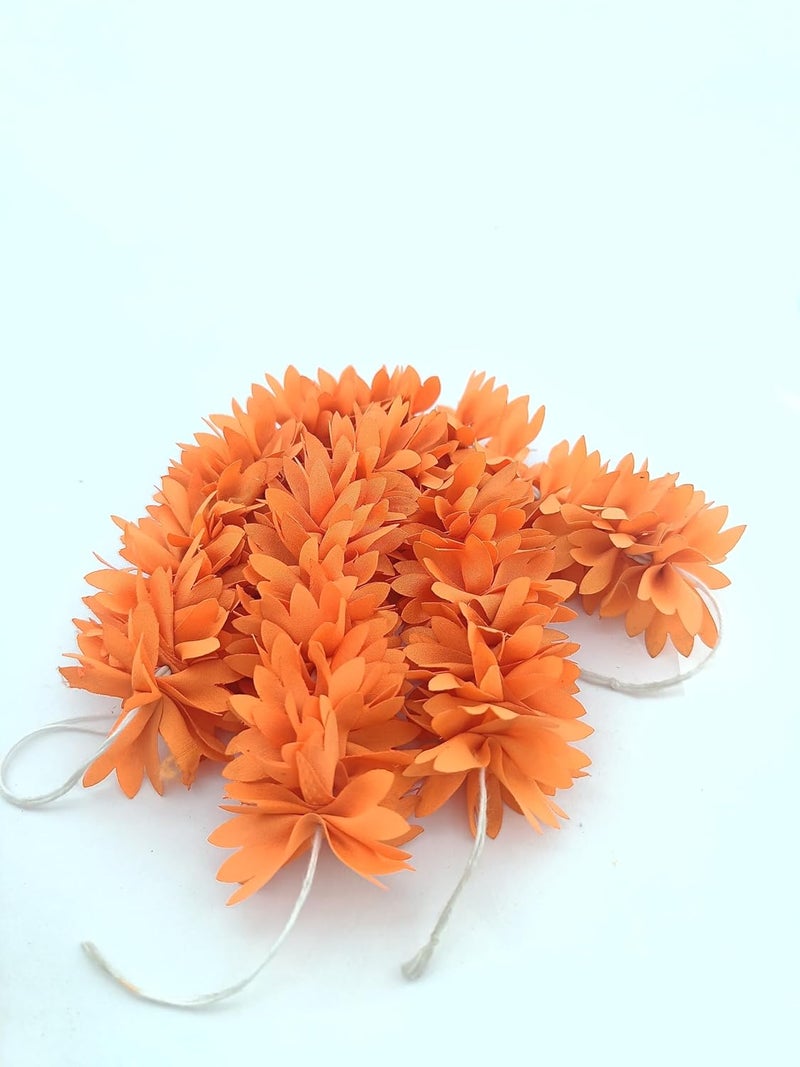 advancedestore Artificial Bun Juda Maker Flower Gajra Hair Accessory for Women and god 10 inch combof pack of 2 - Image 5