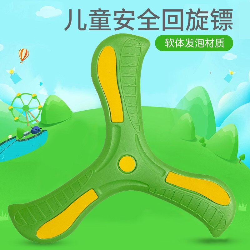 Children'S Triangle Ringback Ufo Boomerang Parent-Child Game Soft Frisbee Boys And Girls Outdoor Educational Toys - Image 3