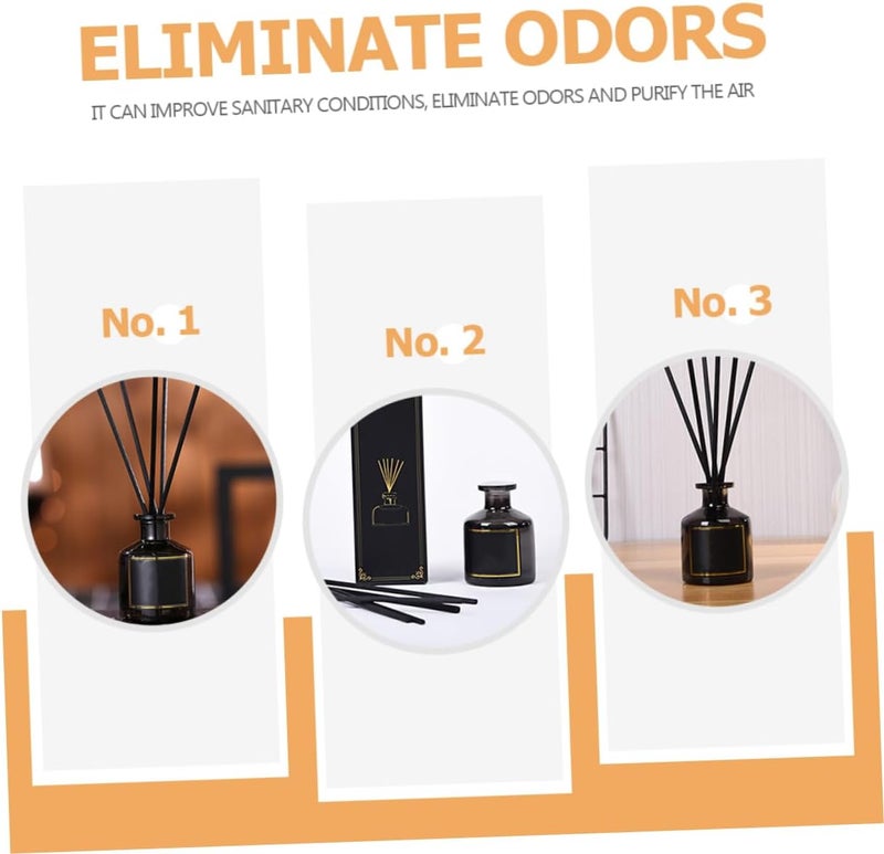 Dense material PRETYZOOM Natural Scented Aroma Sticks with Essential Oil Diffuser for Indoor Fragrance Stress Relief and Home Decor Slow Dispersing Decorative Rods for Shelf Tabletop Vanity Use Flexible sizing options - Image 4