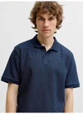 JACK & JONES Navy Blazer Detail:Cloud Dancer