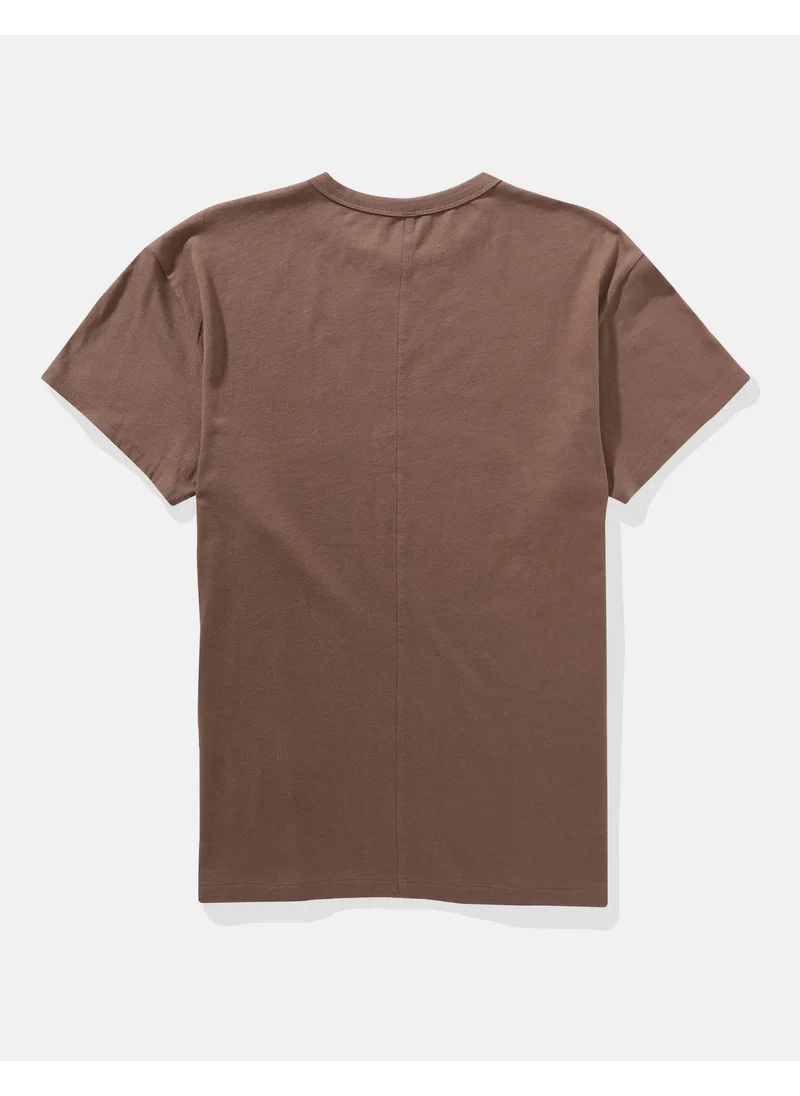 امريكان ايجل AE Boyfriend Logo Graphic T-Shirt