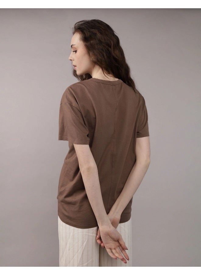 American Eagle AE Boyfriend Logo Graphic T-Shirt  - Image 2