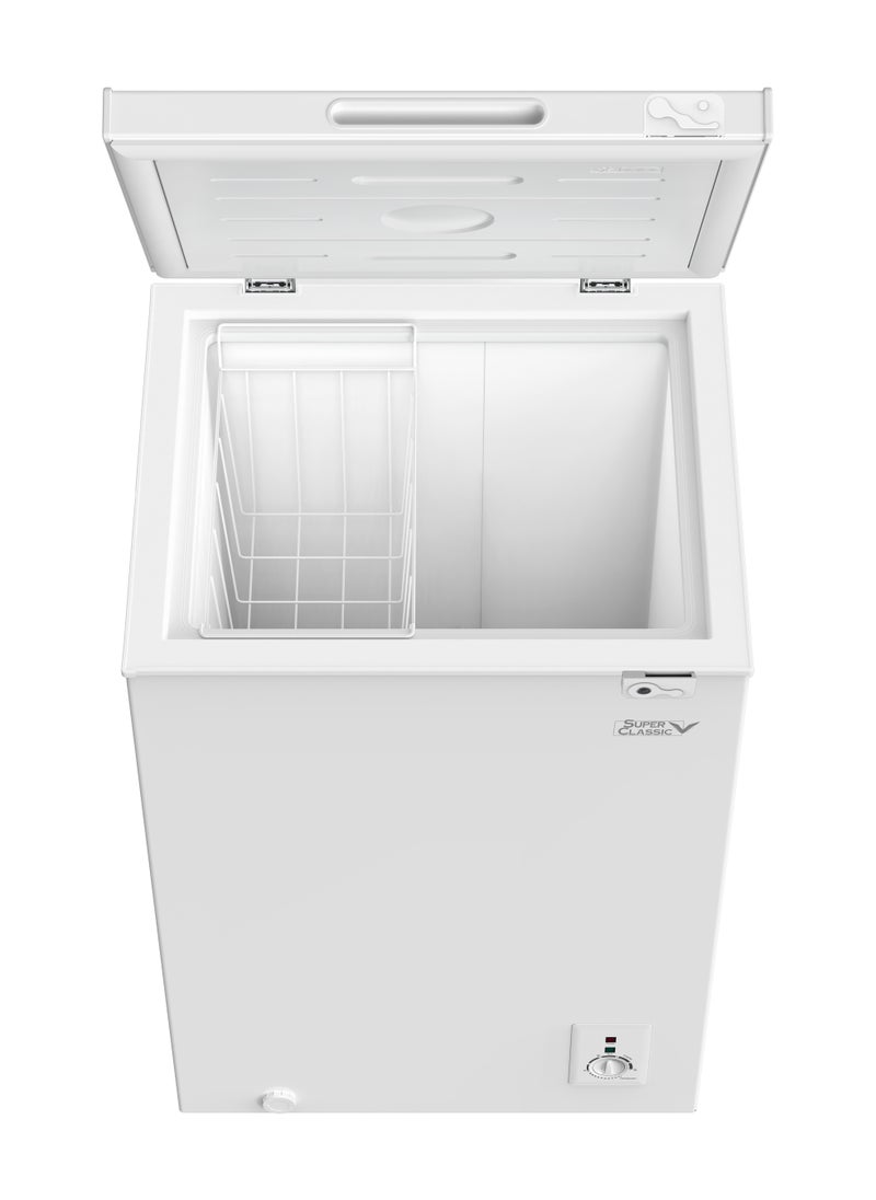 SUPER CLASSIC - Super Classic Chest Freezer, 99 Liters, 3.50 Feet, White - SPCF-130 - Image 1