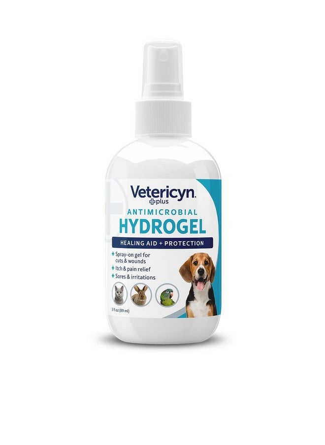 Vetericyn Plus Dog Wound Care Hydrogel Spray | Healing Aid And Wound Protectant, Sprayable Gel To Relieve Dog Itchy Skin, Safe For All Animals. 3 Ounces  - Image 3